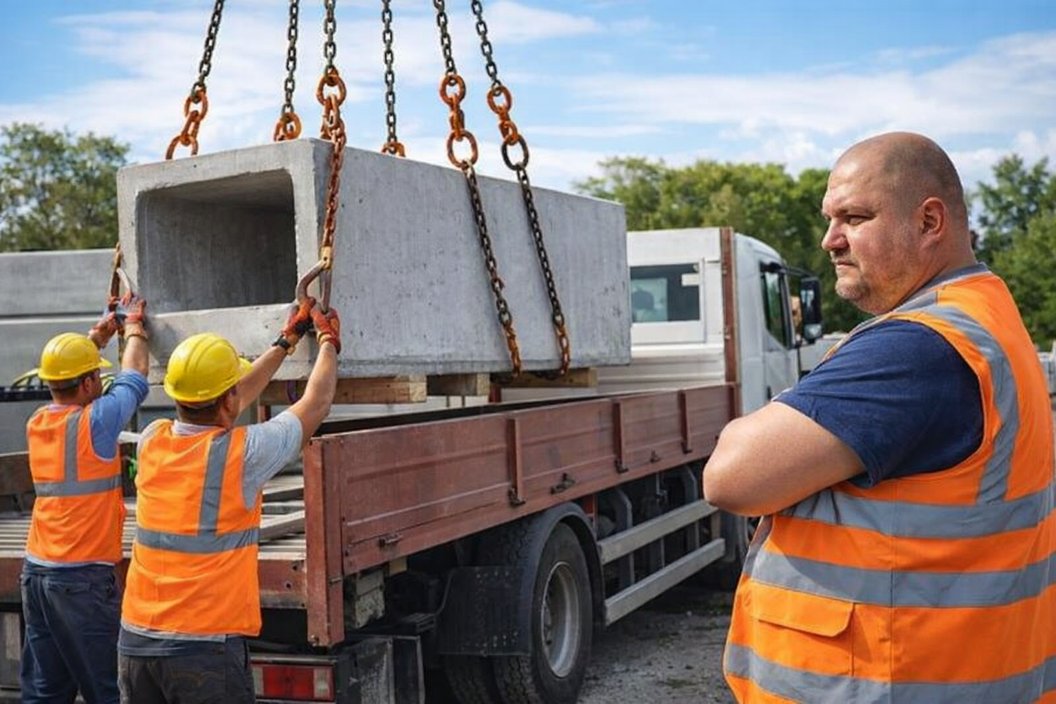 Транспортировка железобетонных изделий от ООО «ЖБИ-СТ» — надежная доставка ЖБИ на ваш объект